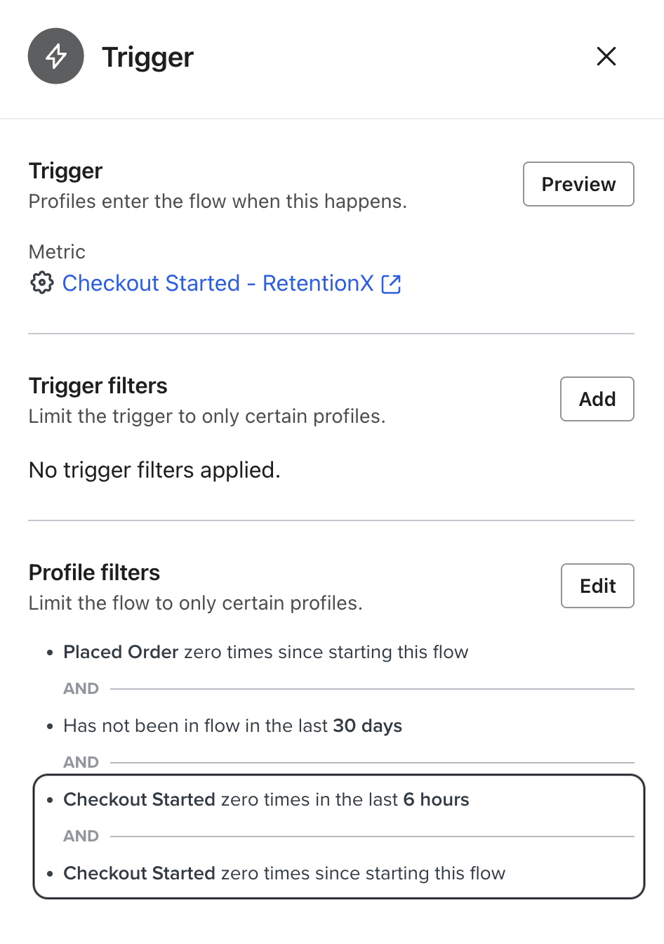 Checkout Started_Profile filters.png
